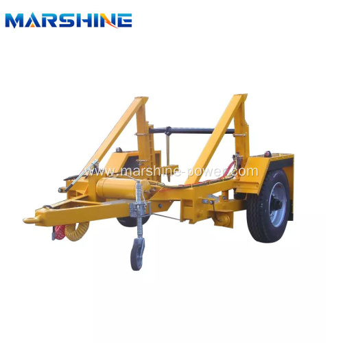 Heavy Duty Suspension Cable Drum Reel Carrier Trailer